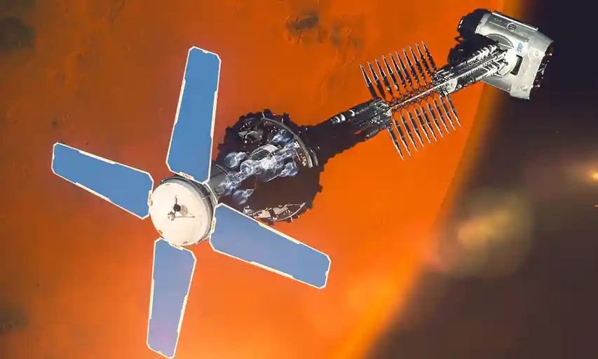 UK nuclear spacecraft could halve time of journey to Mars
