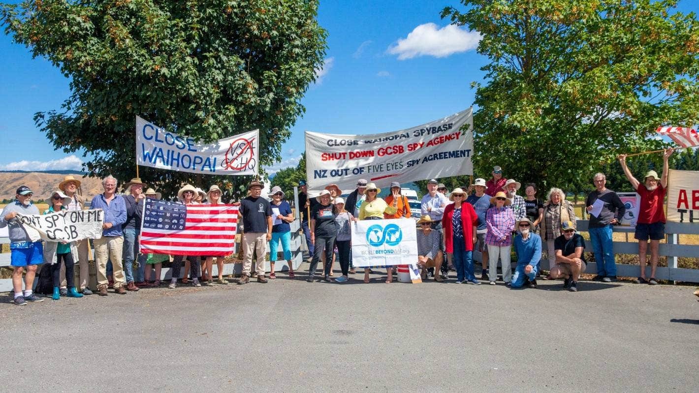 ‘The Waihopai virus’: Covid plays heavily on the minds of spy base protesters