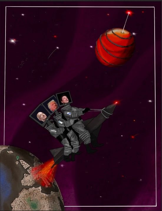 Impacts from Privatization of space: Environmental, Conflicts over celestial claims, war